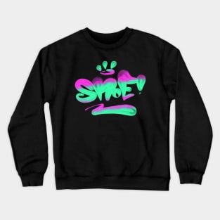 Snoe Tag Graffiti NY Fat Cap with Flares Crewneck Sweatshirt